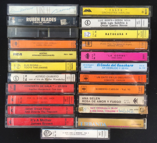 39 Cassette De Audio Originales Varios Grupos Y Cantates