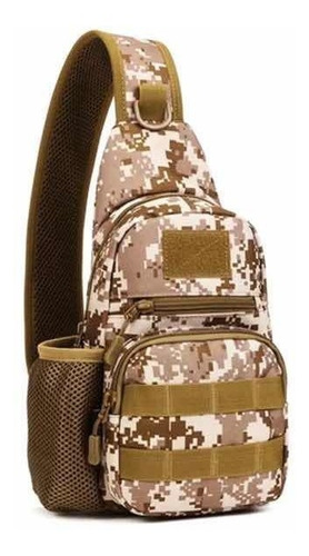Morral Bandolera Urbano Camuflado Bolsillos Oficina Casual