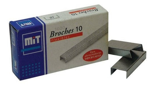 Broches Mit Para Abrochadora Nº10 X 1000 Broches - Ganchitos
