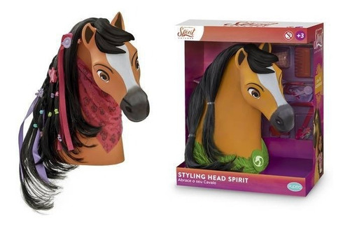 Cavalo Do Filme O Indomavel De Brinquedo Busto Spirit