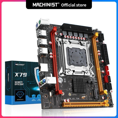 Tarjeta Madre Machinist X79 Socket 2011 2xddr3 1333 4xsata2 