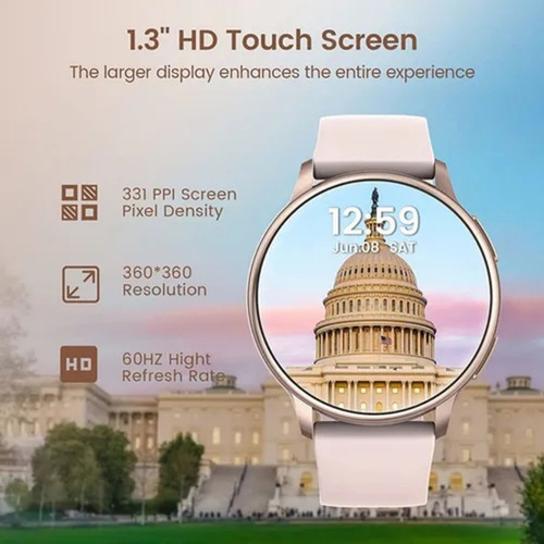 Imagen 5 de 8 de Rastreador De Salud Para Mujer Smartwatch Para Xiaomi Huawei
