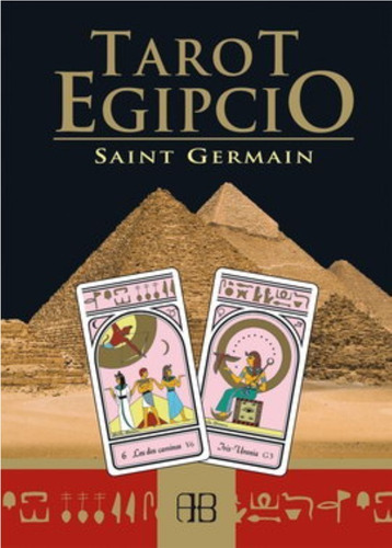 Tarot Egipcio - Libro Y 78 Cartas - Saint Germain - Original