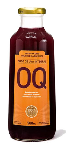 Suco De Uva Integral Oq Faz Bem 500ml