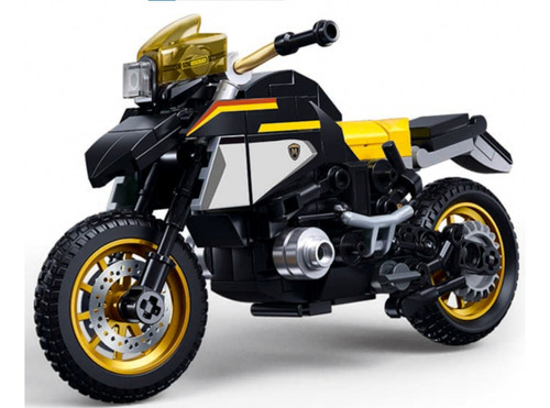 Motocicleta Moto Bmw Modelo R 1250 R, Compatible Lego