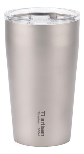 Taza De Té Titanium Cup Water, 500 Ml, Para Labios, Doble, P