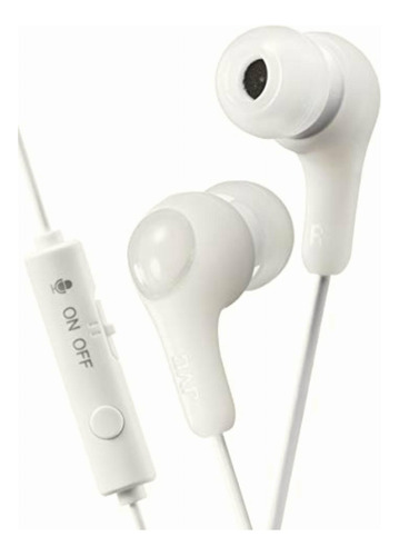 Jvc(r) Jvc Gumy Gamer Earbuds With Microphone (white)