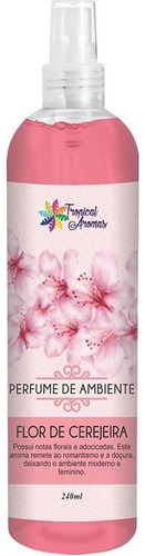 Perfume De Ambiente 240ml Flor De Cerejeira Tropical Aromas