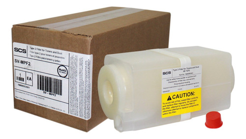 Filtro Scs Sv-mpf2 Tipo 2 Para Aspiradora De Toner