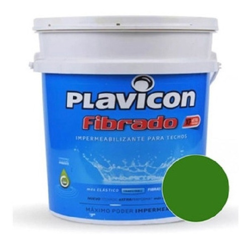 Plavicon Fibrado Impermeabilizante Techos Xp Pint-zero 20 Kg