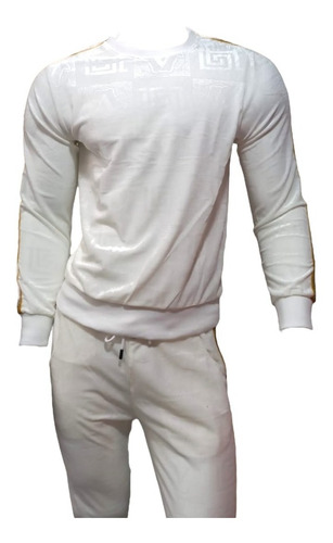 Imagen 5 de 7 de Conjunto Sudadera Y Pans Terciopelo Deportivo Casual 2 Pzas