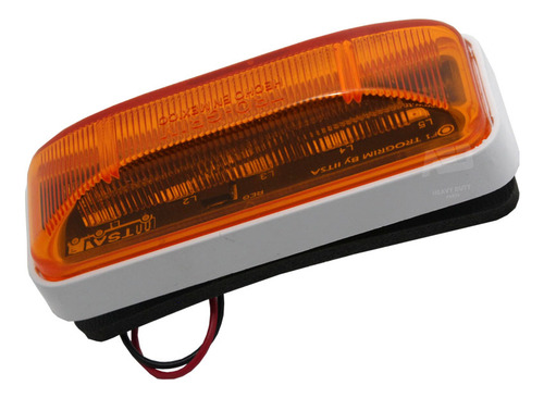 Plafon 12/24v 5 Led Ámbar Neoplan Lateral - Trogrim 4657
