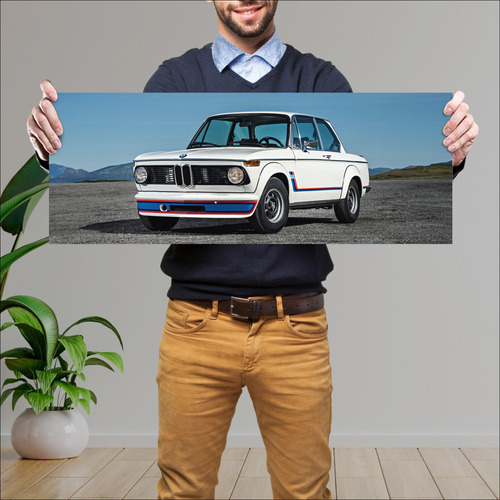 Cuadro 30x80cm Auto 1974 Bmw 2002 Turbo 88172 27