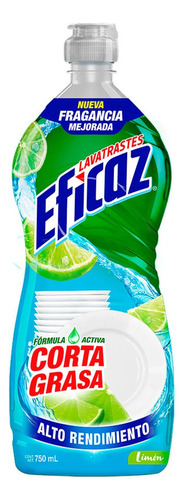 Lavatrastes Líquido Eficaz Limón 750ml