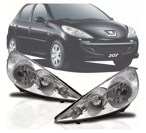 Juego Optica Peugeot 207 Allure 2011 2012 2013 2014 2015 1.4