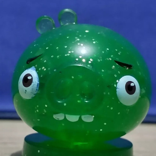 Figura Cerdo Grande Glitter Angry Birds Vuala 2023 Or (Usado)