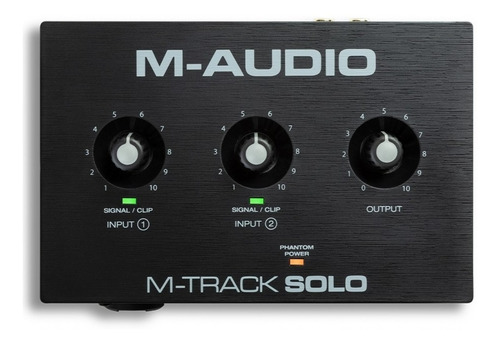 Imagen 4 de 8 de Interface De Audio Usb M-audio M-track Solo Pro Tools