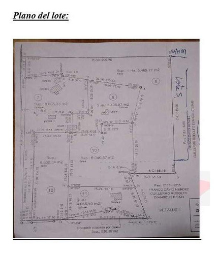 Imagen 2 de 3 de Venta Lote En Falda Del Carmen, Pedania Calera Dpto Santa Maria, Cba