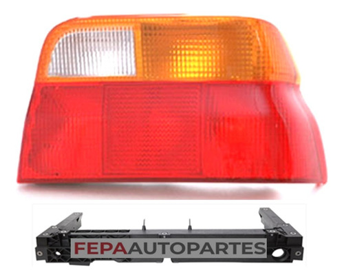 Mica Faro Giro Trasero Ford Orion Tricolor