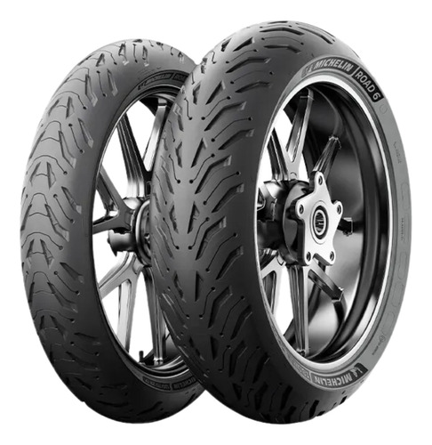 Par Pneu 120/70-19 + 170/60-17 Road 6 Michelin