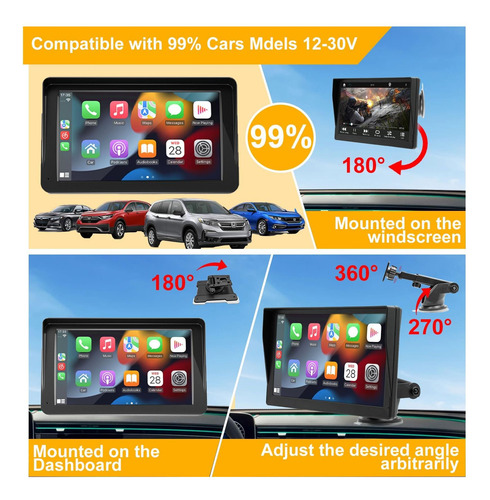 Tela Ihokit Carplay De 9 Polegadas Com Câmera Y