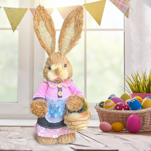 2 Figuras De Conejo De Pascua De Dibujos