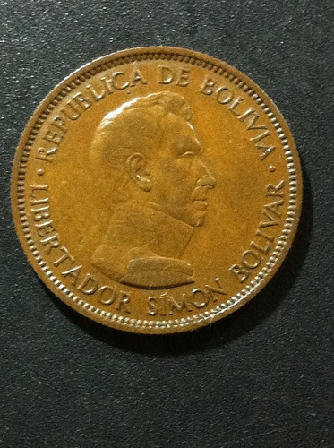 Moneda De Bolivia 1951  Impecable 1 Boliviano Joya