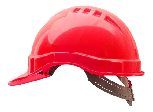 Casco De Seguridad De Obra Libus Certificado Unit Rojo