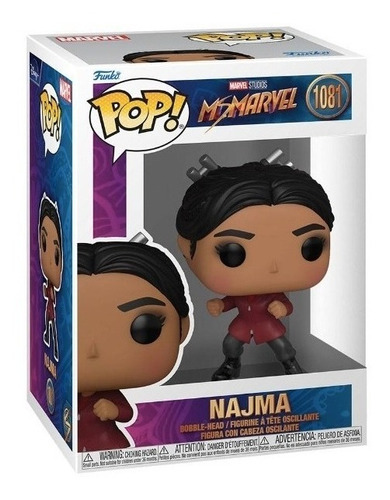 Funko Pop Marvel Ms Marvel 1081 Najma