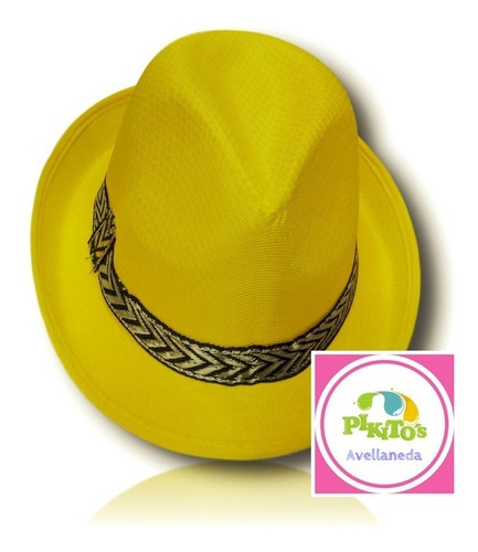 Gorro Sombrero Panama Amarillo X1