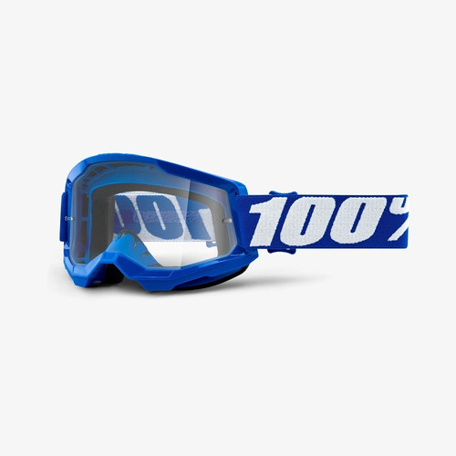 Óculos 100% Strata 2 Azul Blue Lente Transparente