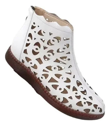 Botines Holgados Y Sandalias De Suela Plana Para Mujer