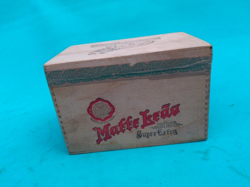 Meonli: Antiguo Caja De Te Mate Portugues Original Sellado