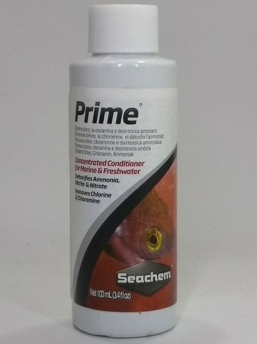 Prime Seachem 100ml Acondicionador - Unidad A $252