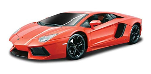 Carro  Lamborghini Aventador Lp 700-4 Color  Naranja