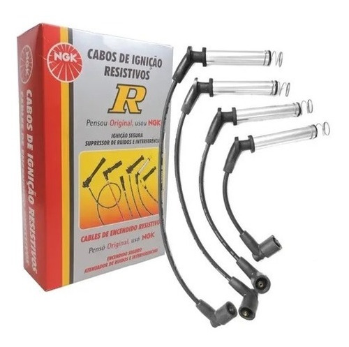 Kit Cables De Bujía Ngk Fiat Idea 1.8 8v