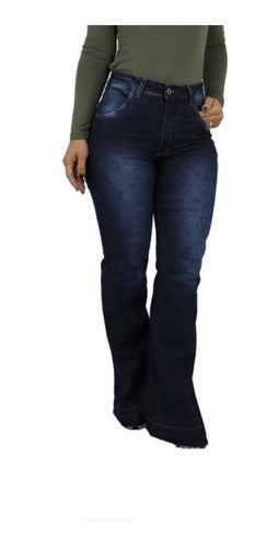 calça jeans flare plus size mercado livre