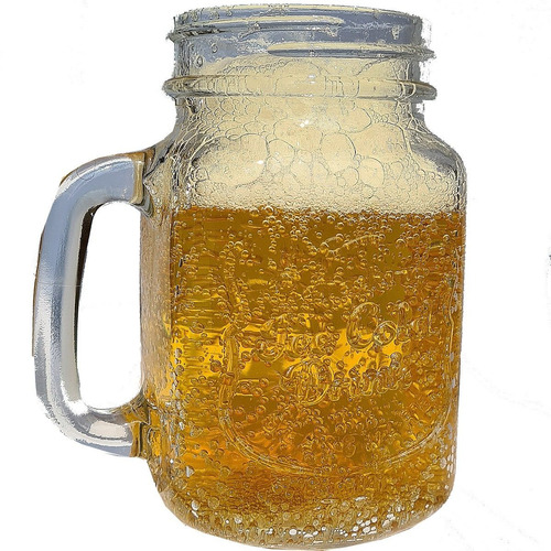 Imagem 1 de 4 de 12 Caneca Mason Jar Vidro Sem Tampas/ Canudo Sweet Amado