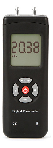 Manometro Indicador Presión Digital Diferencial Psi Mbar Rec
