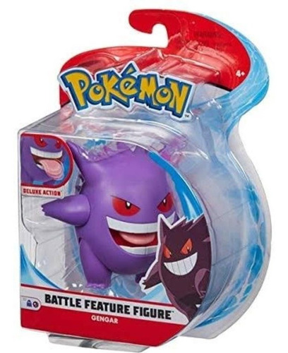 Gengar Pokémon Muñeco Figura De Batalla Battle Feature