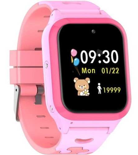 Reloj inteligente para niños Smart G Track Targa Skp Funda color rosa