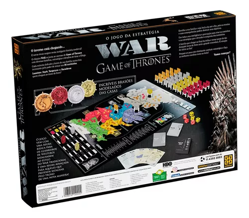 Brinquedo Jogo De Estrategia War Especial Grow Novo
