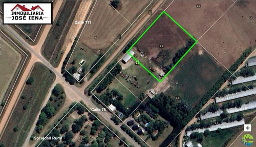 Parcela / Quinta / Chacra / Lote De 1 Ha. (10.000 M2) En Venta. Excelente Ubicación De General Belgrano. Zona De Calle 111 Y 178, Sociedad Rural.