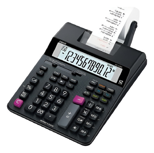 Calculadora Con Impresora Casio Hr-150tm 2 Colores