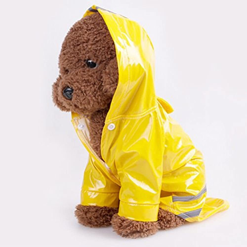 Impermeable De Perro Con Capucha Ueetek Impermeable Chaqueta