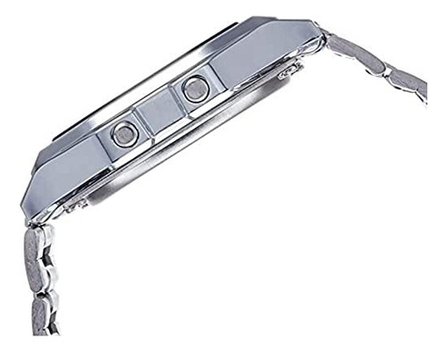 Reloj Casio A158wa-1 Dress Digital Resistente Al Agua