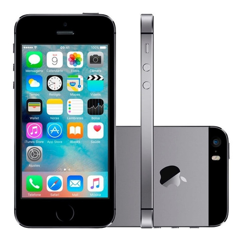 Smartphone Apple iPhone 5s 16gb Cinza  Novo Vitrine Original