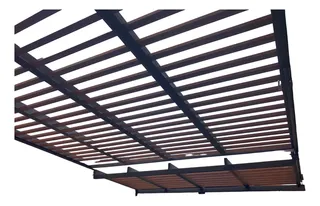 Pergola Policarbonato Con Marimba De Aluminio 1 M2