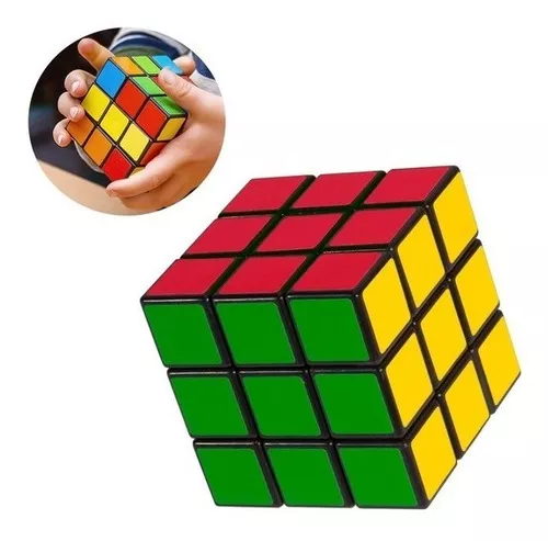 Cubo Mágico Tradicional Colorido 6 Cores