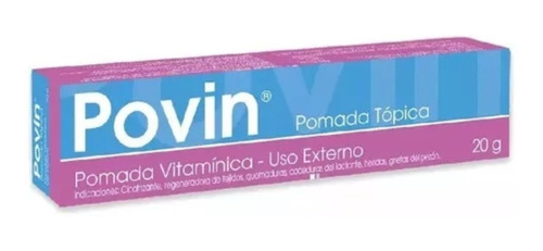 Povin Pomada Vitamínica Reparadora 20 Gr